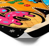 Poster Funny Gingerbread Six Seven 67 Ice Cream Drip Chri (Coin)