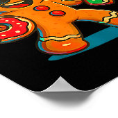 Poster Funny Gingerbread Six Seven 67 Ice Cream Drip Chri (Coin)