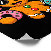 Poster Funny Gingerbread Six Seven 67 Ice Cream Drip Chri (Coin)