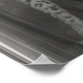 Poster Funny Giraffe Bathroom Print, Reading Newspaper (Coin)