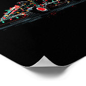 Poster Funny Go Kart Christmas Graphics Lights Lover Kart (Coin)