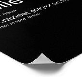 Poster Funny Goalkeeper Definition The Craziest Player On (Coin)