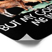 Poster Funny Goat Tee For Crazy People Who Speak With Goa (Coin)