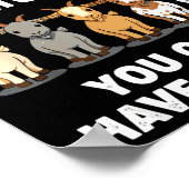 Poster Funny Goats Are Like Tato Chips, You Cant Have Jus (Coin)