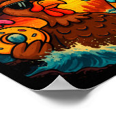 Poster Funny Gobblezilla Meme Thanksgiving And 6-7 Christ (Coin)