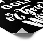 Poster Funny Golf Love Golfing Golfer  (Coin)