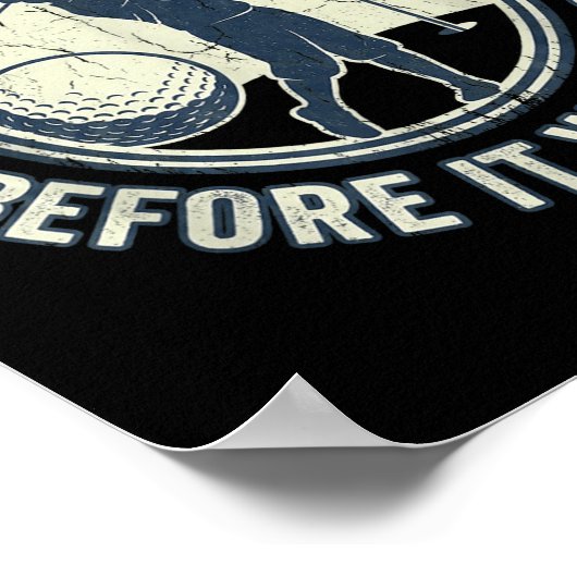 Poster Funny Golfer 67 Meme Golf Joke Chasing 67 (Coin)