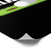 Poster Funny Golfer Puns Je Toucherais Ce Plaisanterie Ad (Coin)