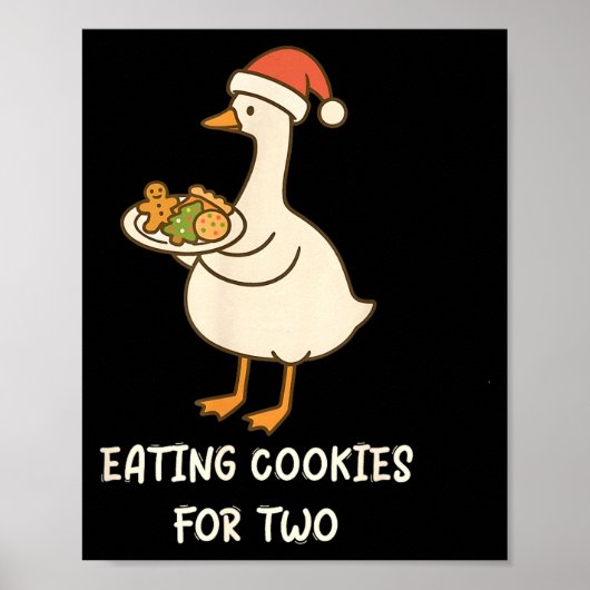 Poster Funny Goose Pregnancy Pregnant Announcement To Hus (Devant)