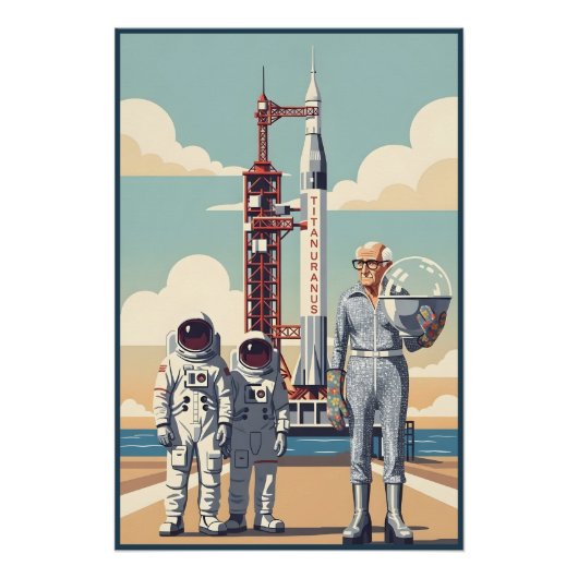 Poster Funny Grandad (Devant)