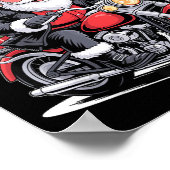 Poster Funny Grandpa's Biker Ride Christmas Motorcycle Sa (Coin)