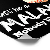 Poster Funny Greek Don't Be A Malaka Nobody Likes Malaka  (Coin)