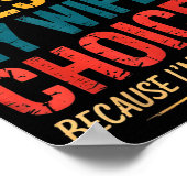 Poster Funny Groovy Dad Joke Quote For Husband Fathers Da (Coin)