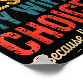 Poster Funny Groovy Dad Joke Quote For Husband Fathers Da (Coin)