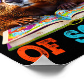 Poster Funny Groundhog 100th Day Of School Teacher Ground (Coin)