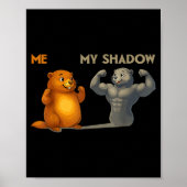 Poster Funny Groundhog Day  (Devant)