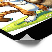 Poster Funny Groundhog Day Cat Taking Selfie With Groundh (Coin)