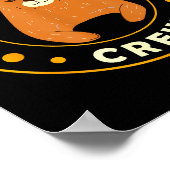 Poster Funny Groundhog No Shadow Crew Groundhog Day (Coin)