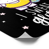 Poster Funny Gym Poids Lifting Bodybuilding I Sweat (Coin)