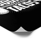 Poster Funny Gym Poids Lifting Bodybuilding va squatter F (Coin)