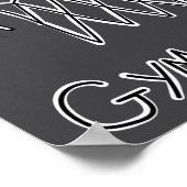 Poster Funny Gym Rat Basketball Hoop (Coin)