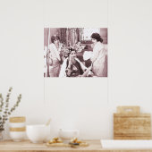 Poster Funny Hair Salon (Cuisine)