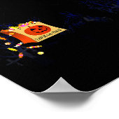 Poster Funny Halloween Bigfoot Trick Or Treating - Bigfoo (Coin)