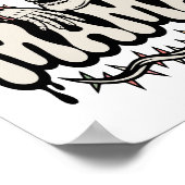 Poster Funny Halloween Mama Cool Skull (Coin)