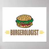 Poster Funny Hamburger (Devant)
