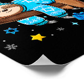 Poster Funny Hanukkah Sloth Jewish Chanukah Sleeng Hanukk (Coin)