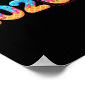 Poster Funny Happy New Year 2026 20267 Ice Cream Drip 67  (Coin)