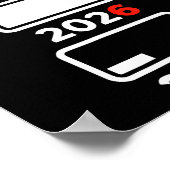 Poster Funny Happy New Year 2026 2027 67 Meme Six Seven  (Coin)