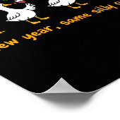 Poster Funny Happy New Year 2026 Same Silly Goose Matchin (Coin)