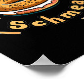 Poster Funny Happy New Year Bagel &amp; Schmear Jewish Br (Coin)