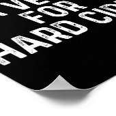 Poster Funny Hard Cider  (Coin)