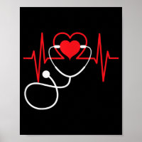 Funny Heart Beats Nurse Nurse Nurse Nurse Médicale
