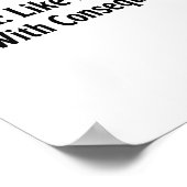 Poster Funny Hema Shirt - Like Fencing But With Consequen (Coin)