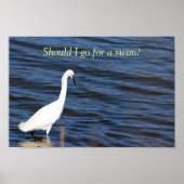 Poster Funny Heron (Devant)
