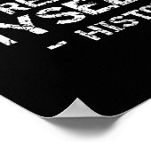 Poster Funny History Joke Quote For Men Don't Make Me Rep (Coin)