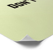 Poster Funny House Rules (personnalisées avec la photo du (Coin)