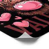 Poster Funny Howdy Valentine Highland Cow Valentine’s Day (Coin)