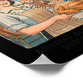 Poster Funny Humor Retro Thanksgiving Family Dysfunction  (Coin)