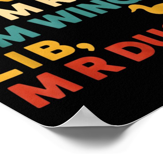 Poster Funny Hunting Humor Tee For M R Ducks (Coin)