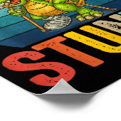 Poster Funny I Do My Own Stunts Dinosaur Surgery Injured (Coin)