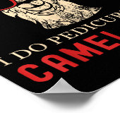 Poster Funny I Do Pedis On Camel Toes Quotes (Coin)