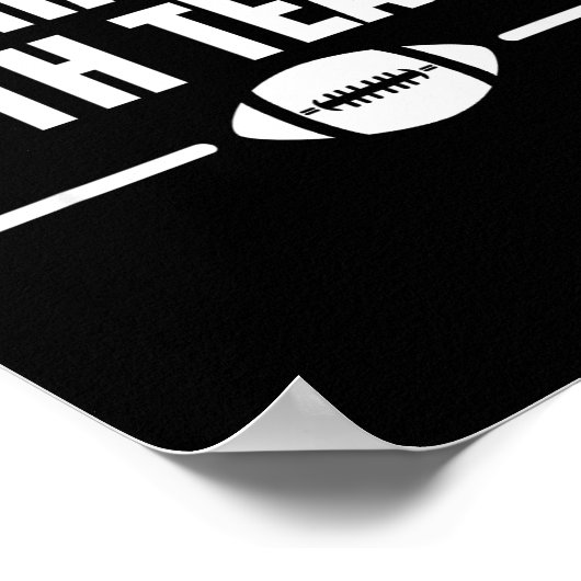 Poster Funny I Hate Both Teams Football  (Coin)