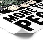 Poster Funny I Like Plants More Than People Design  (Coin)