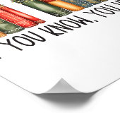 Poster Funny If You Know You Know 6 7 Reading Books Chris (Coin)