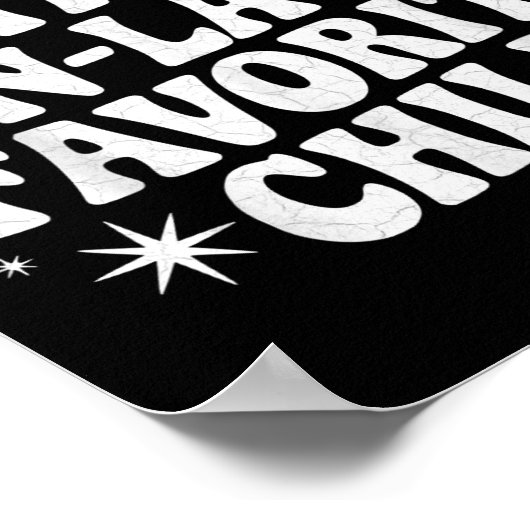 Poster Funny I'm My Mother In Law's Favorite Child Christ (Coin)