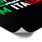 Poster Funny I'm Not Yelling I'm Italian (Coin)